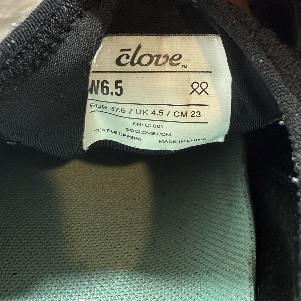 Clove Classic Comfort Shoes Nursing Healthcare Womens Sz 6.5 Black - Picture 11 of 13